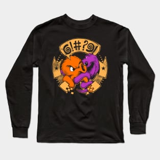 Qbert Game On Long Sleeve T-Shirt